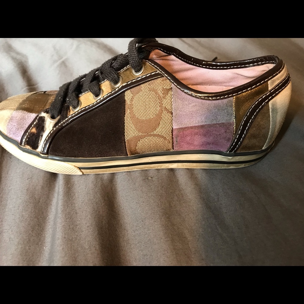 Coach Dawnell Patchwork Sneaker - image 5